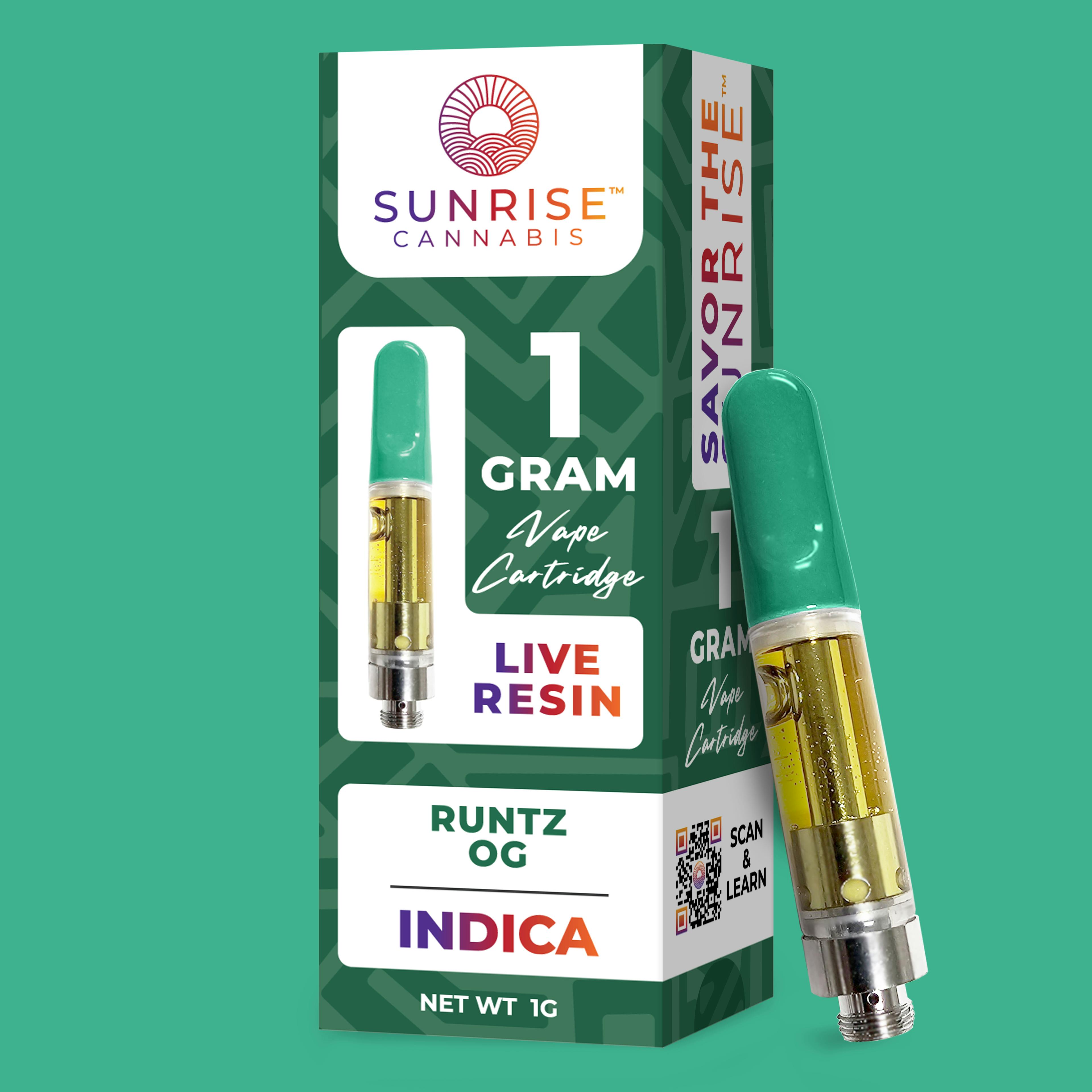 Og Live Resin Vape Cartridge