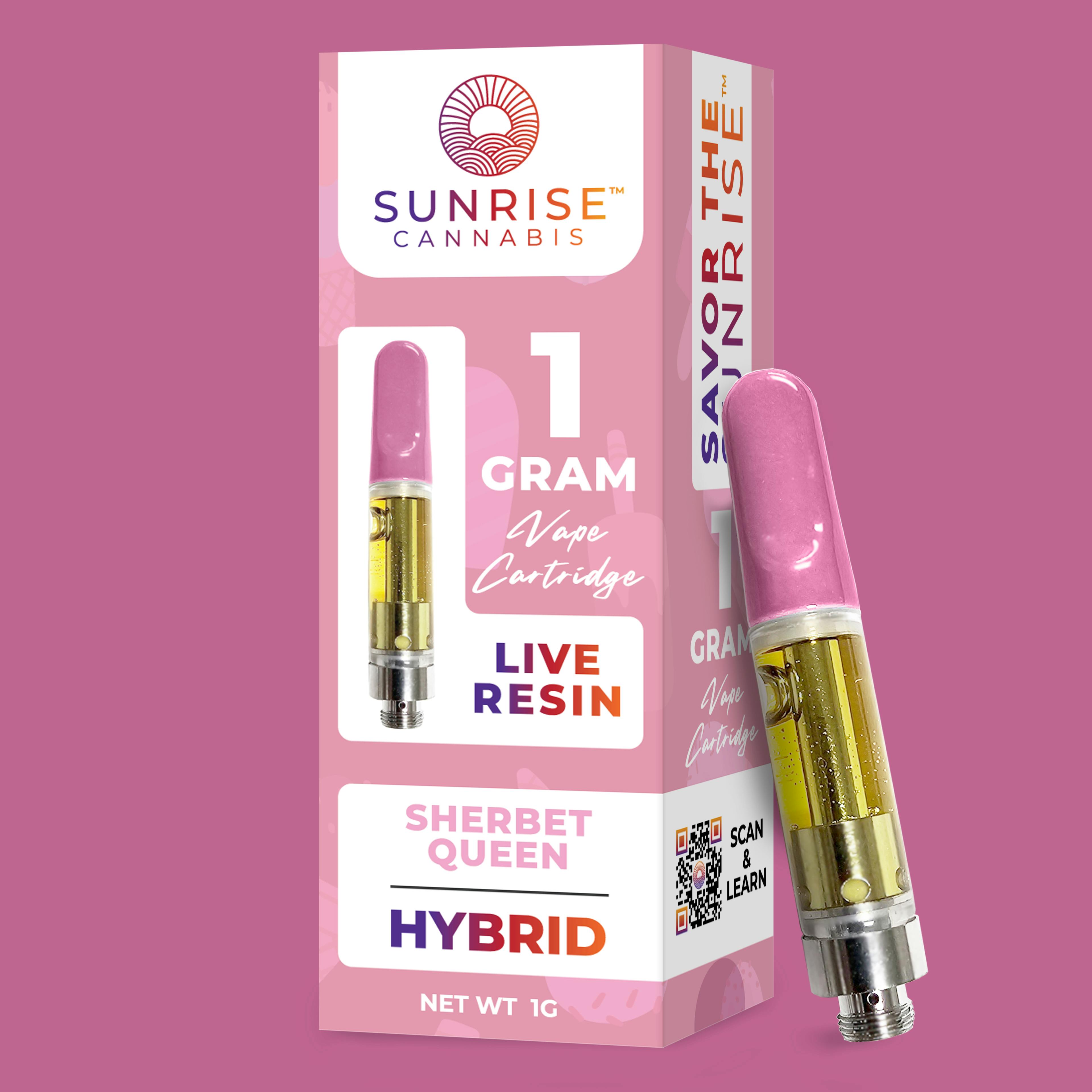 Queen Live Resin Vape Cartridge