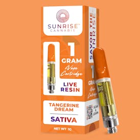Tangerine Dream - 1g Live Resin Vape Cartridge