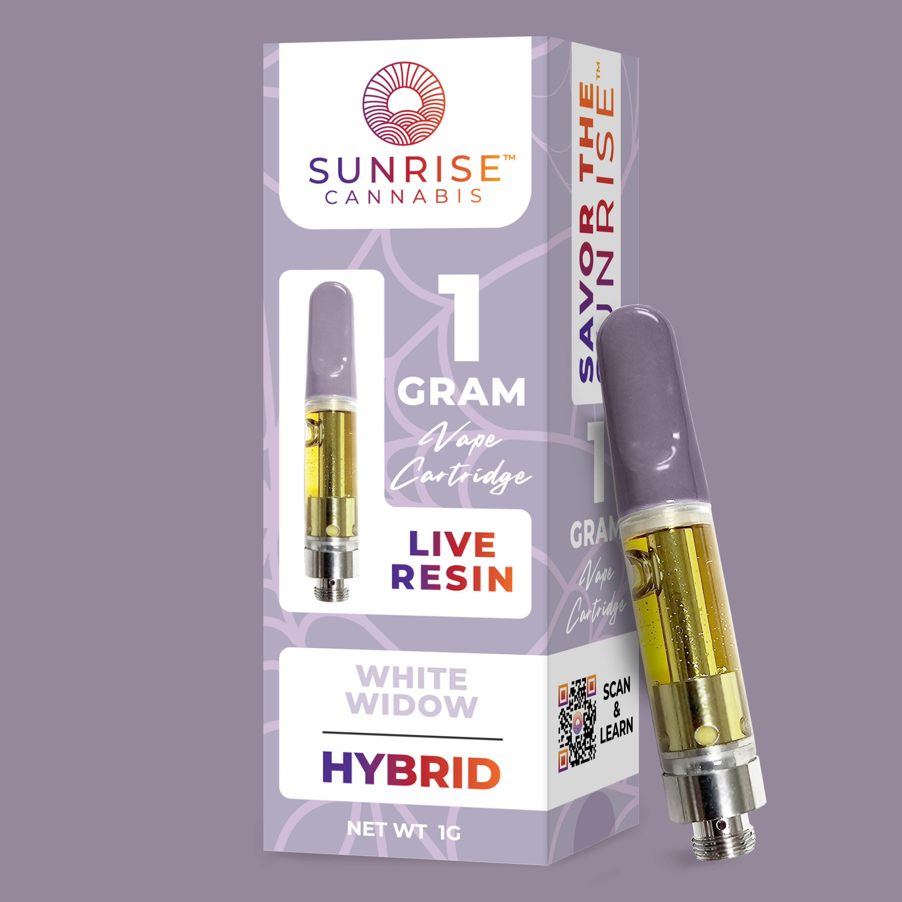 Widow Live Resin Vape Cartridge