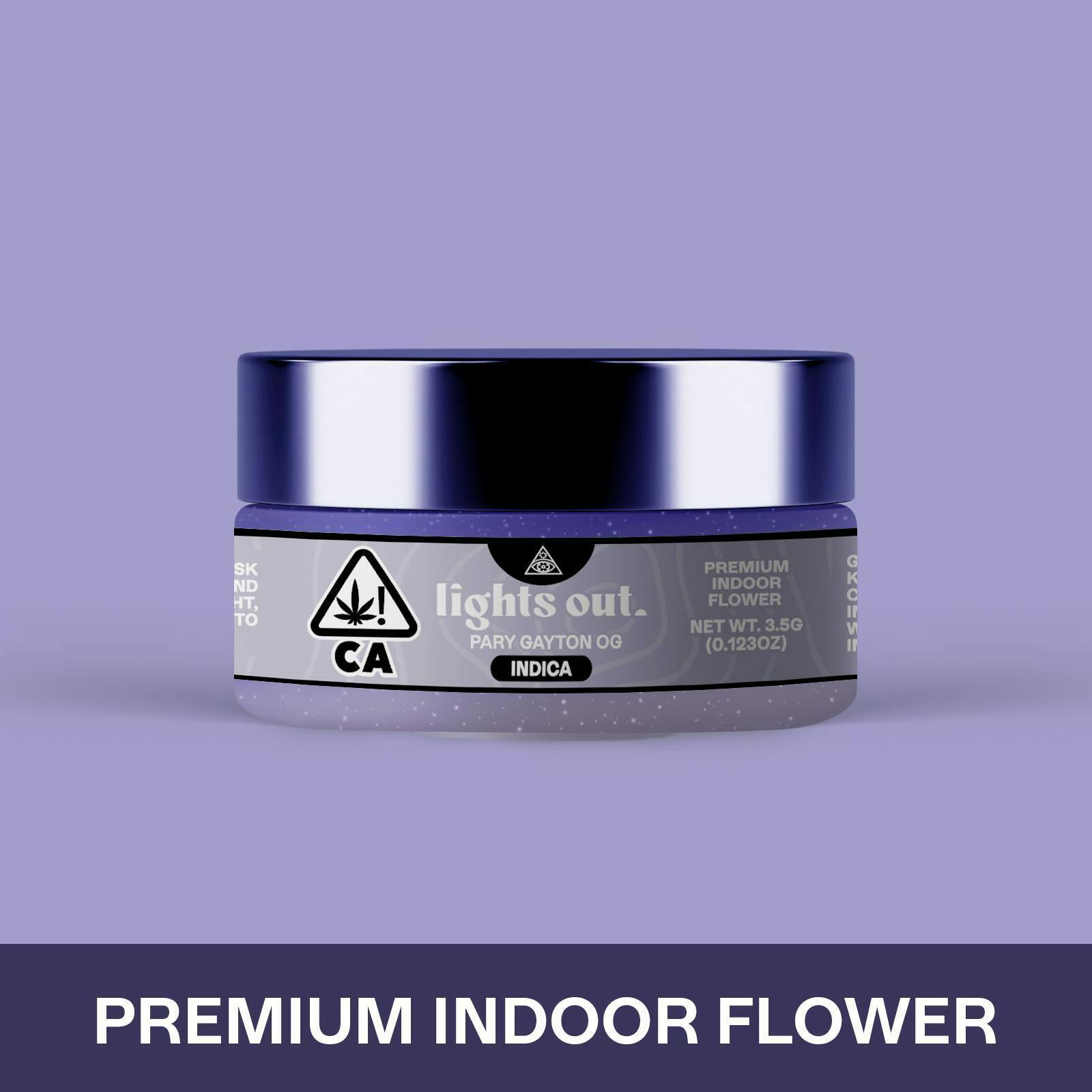 Pary Gayton OG (Indica) Flower 3.5g by Lights Out