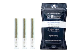 El Jointito 3pk - The Oppenheimer - 1.8G Diamond Infused [Mini Joint Pack]