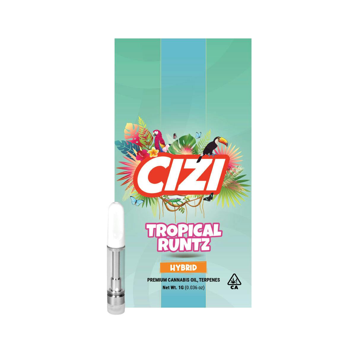 CIZI - TROPICAL RUNTZ - 1G 510 CARTRIDGE - Cizi