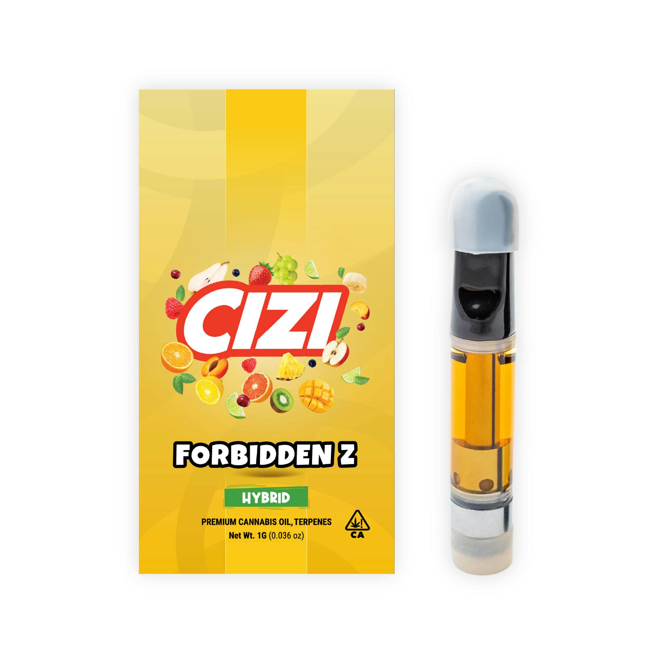 CIZI - FORBIDDEN Z- 1G 510 CARTRIDGE - Cizi