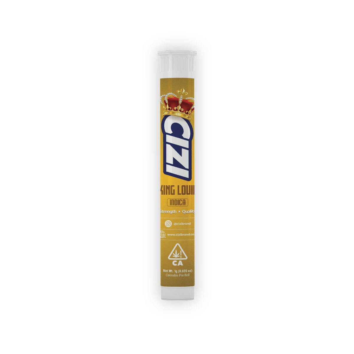 CIZI - KING LOUIE - 1G NON-INFUSED PRE-ROLL