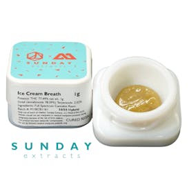 1g Concentrate Ice Cream Breath