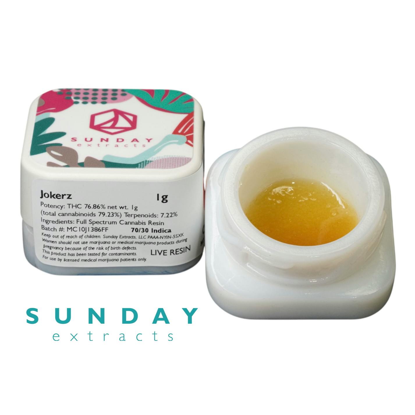Sunday Extracts: 1g Concentrate Jokerz