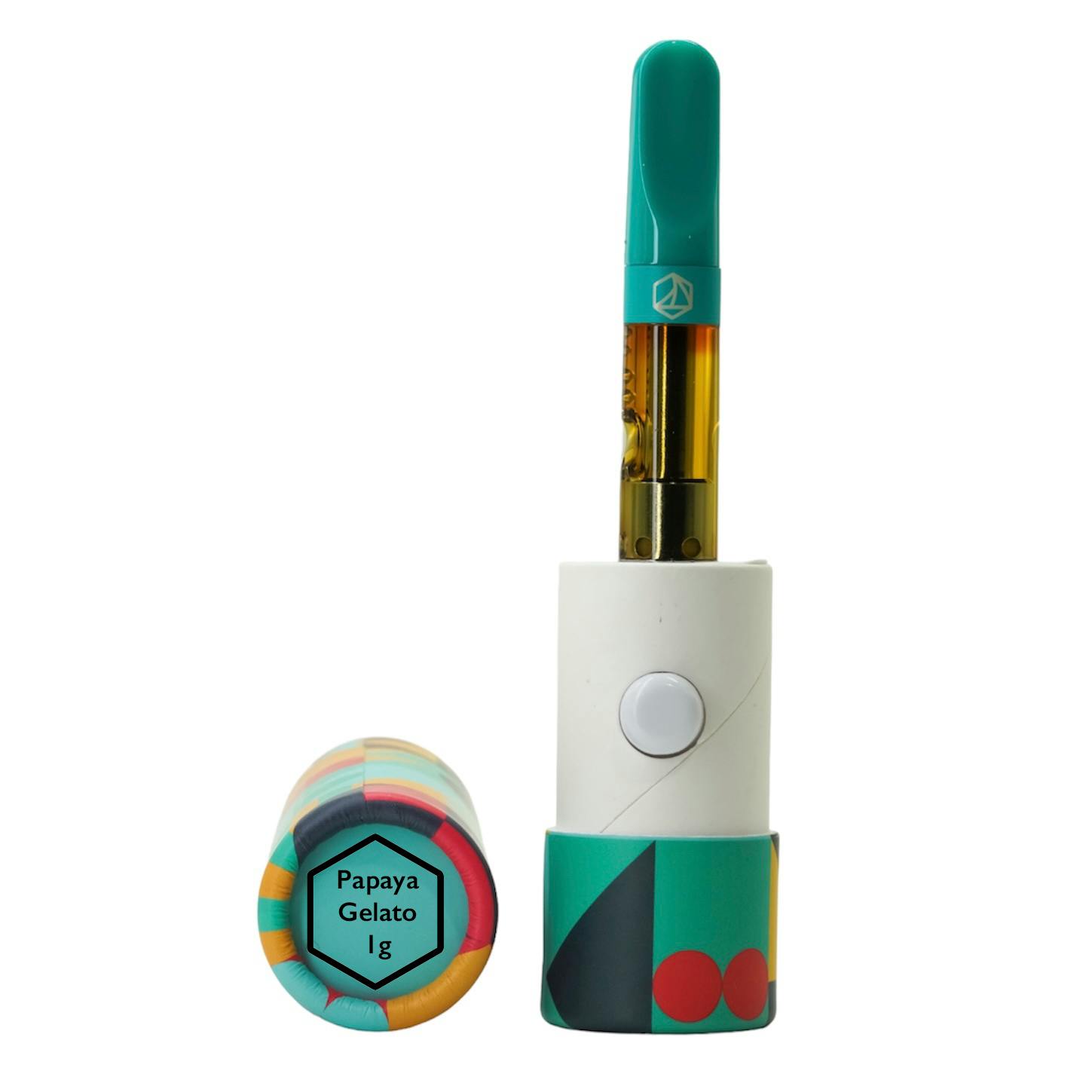 1g Cured Resin Cartridge Papaya Gelato