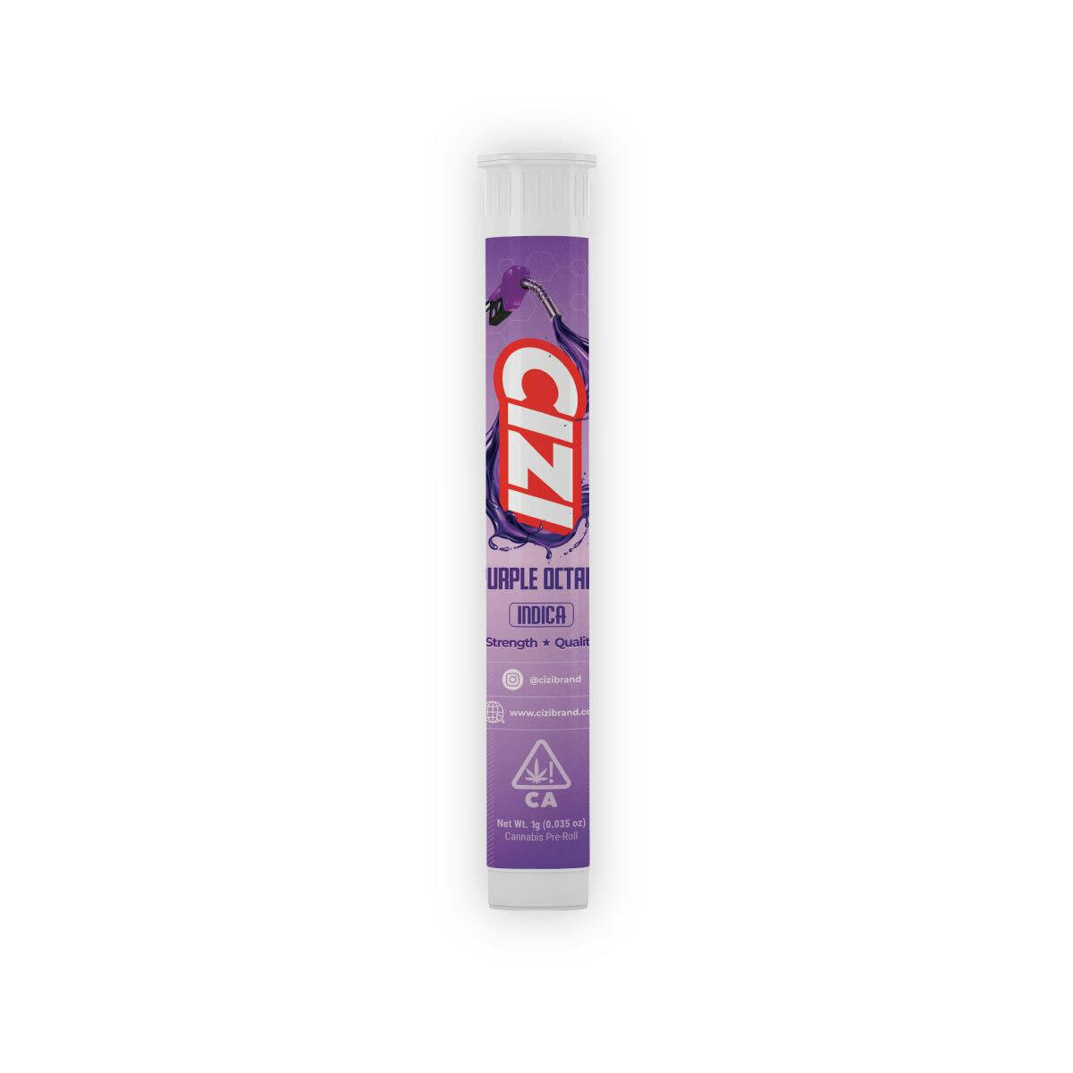 CIZI - PURPLE OCTANE - 1G NON-INFUSED PRE-ROLL - Cizi