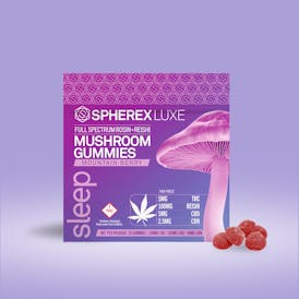 Mushroom Gummies Spherex Luxe