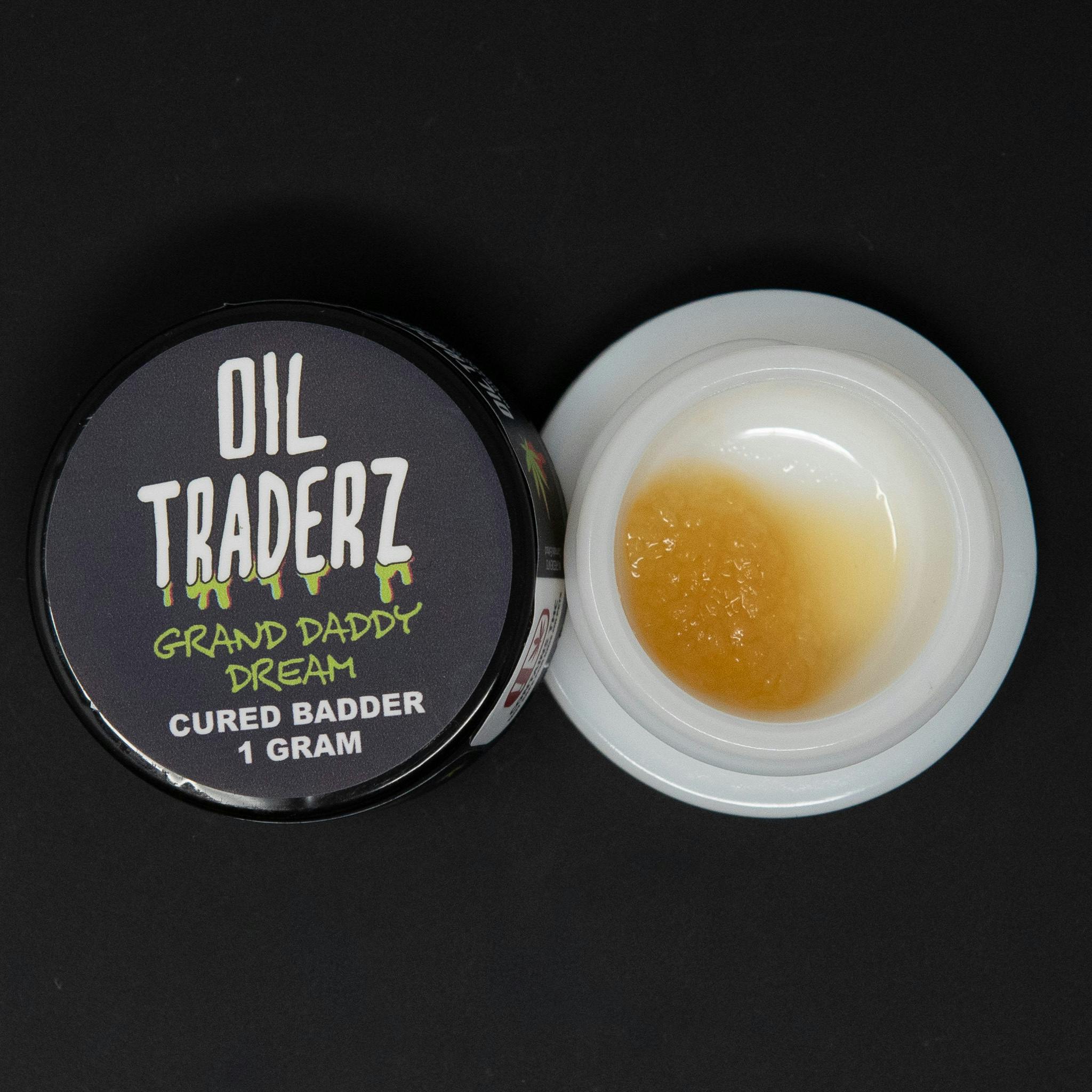 1g Grand Daddy Dream Cured Badder - Oil Traderz (Sativa)