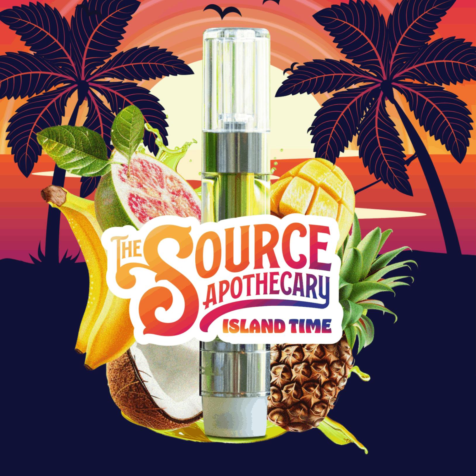 Island Time 1g Cart by The Source Apothecary