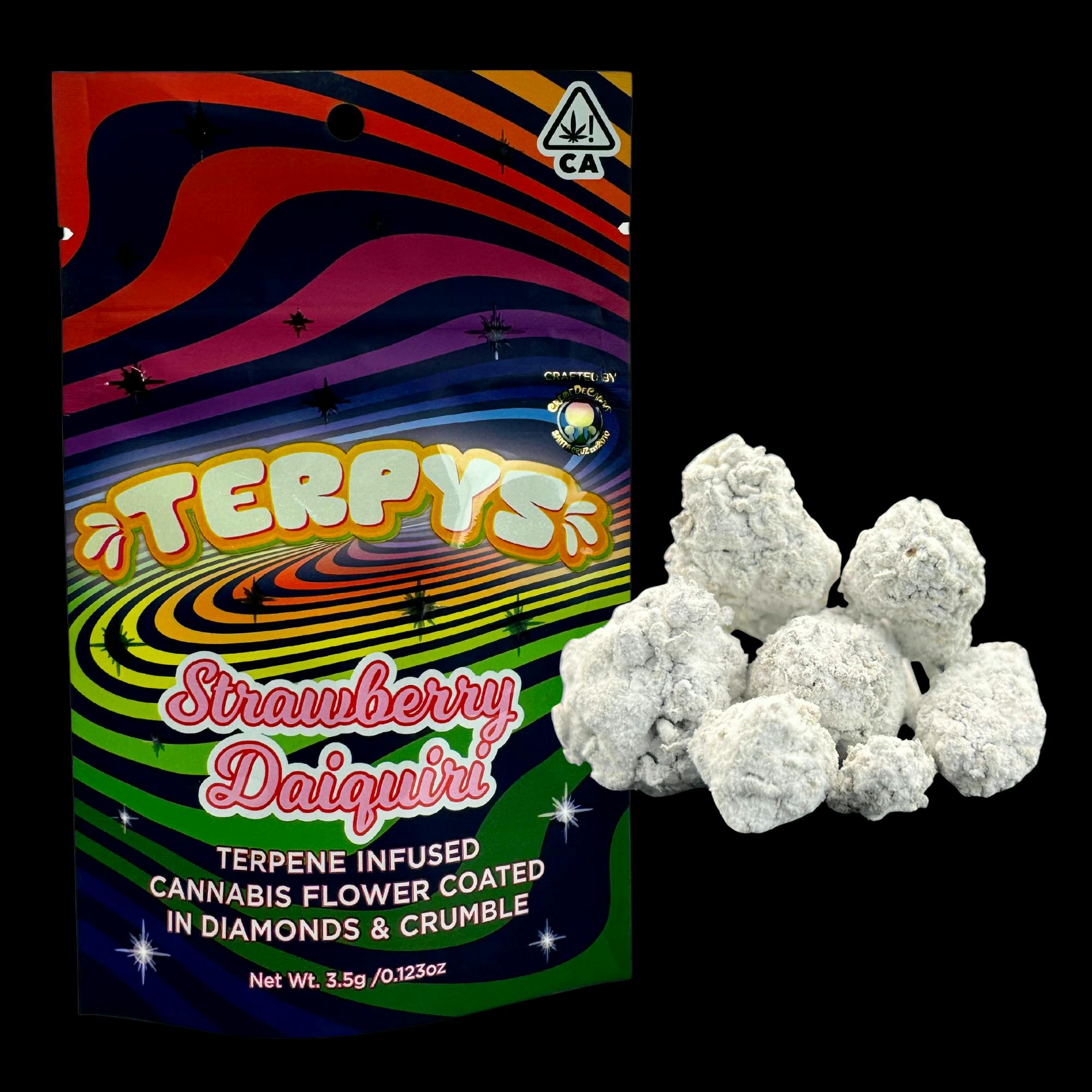 Diamond Infused Flower Strawberry Daiquiri