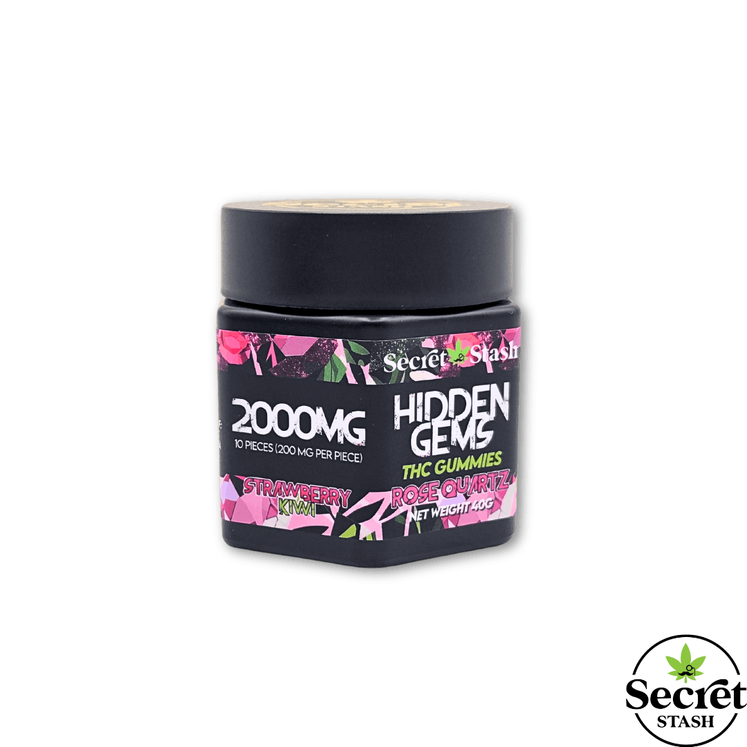 Hidden Gems | THC | Strawberry Kiwi | 2000mg by Secret Stash