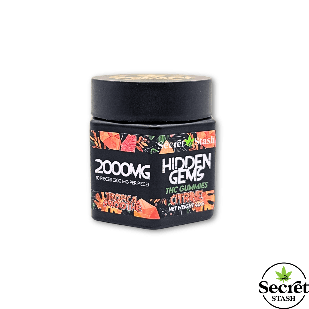 Hidden Gems | THC | Tropical Smoothie | 2000mg by Secret Stash