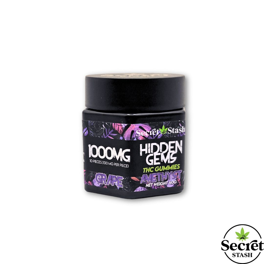 Hidden Gems | THC | Grape | 1000mg by Secret Stash