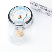 Tangerine Squeeze Tier 2 Live Rosin Cold Cure Badder (1g)