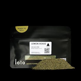 Lemon Headz | Indoor Kief Infused Ready To Roll | 14g