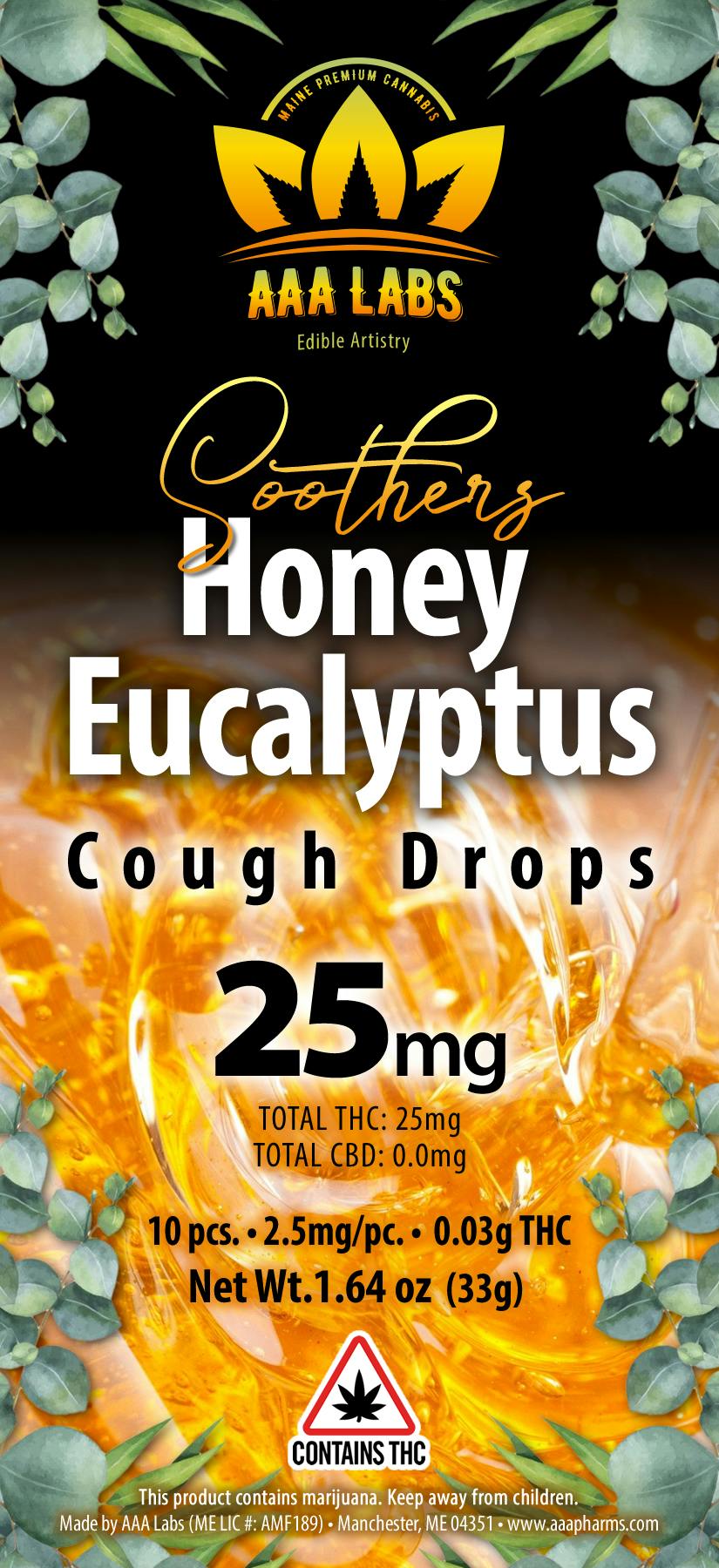 Honey Eucalyptus Cough Drops