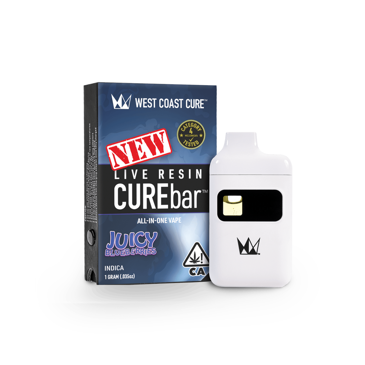 West Coast Cure — Juicy Blueberries Curebar