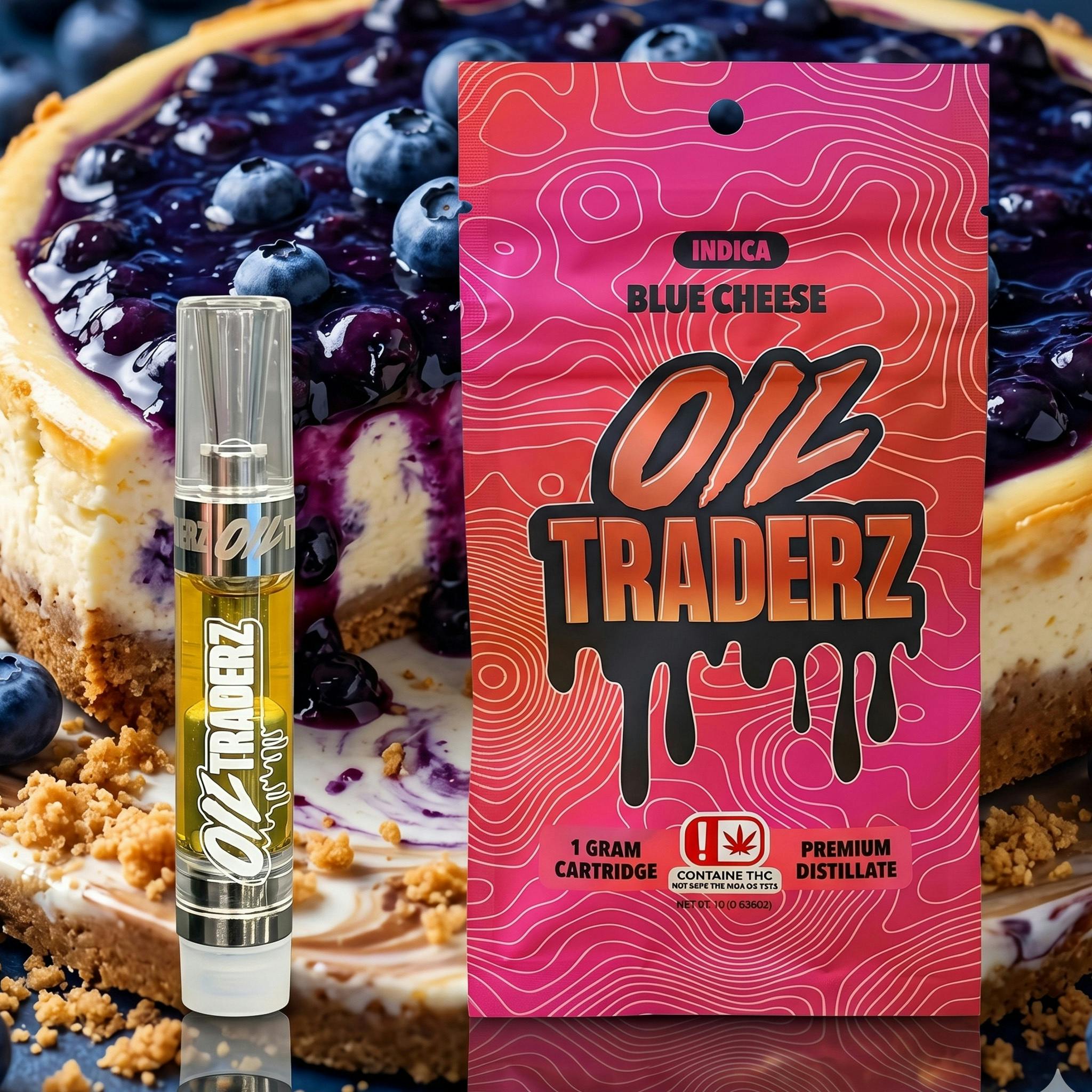 1g Blue Cheese Cartridge - Oil Traderz (Indica)
