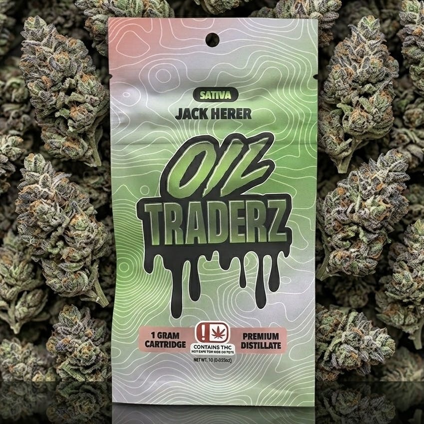 1g Jack Herer Cartridge - Oil Traderz (Sativa)