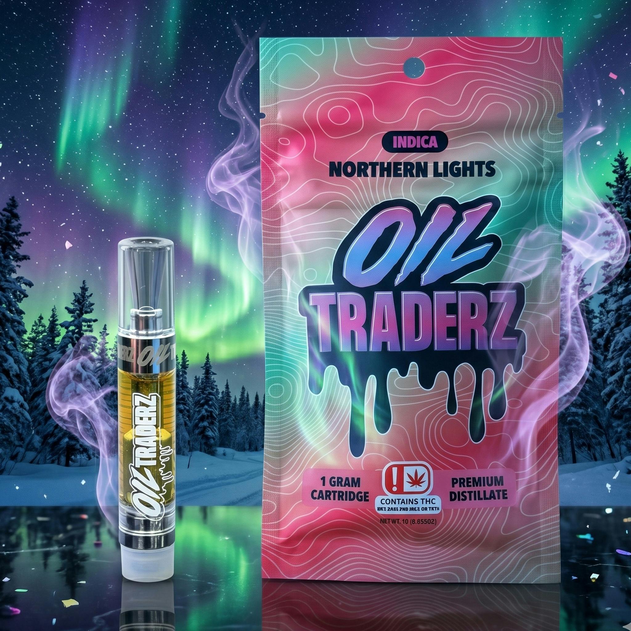 1g Northern Lights Cartridge - Oil Traderz (Indica)