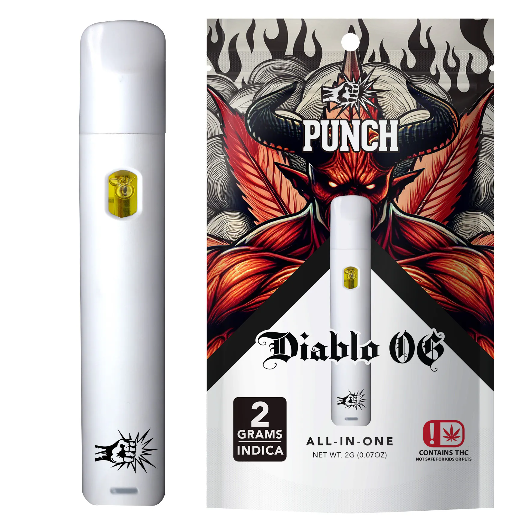 Punch Edibles & Extracts - Punch Extracts - Disposable - Diablo OG - 2g Main Image
