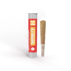 GDF: Infused Pre-Roll | Blood Orange x Blueberry Headband | Super J's | 1g