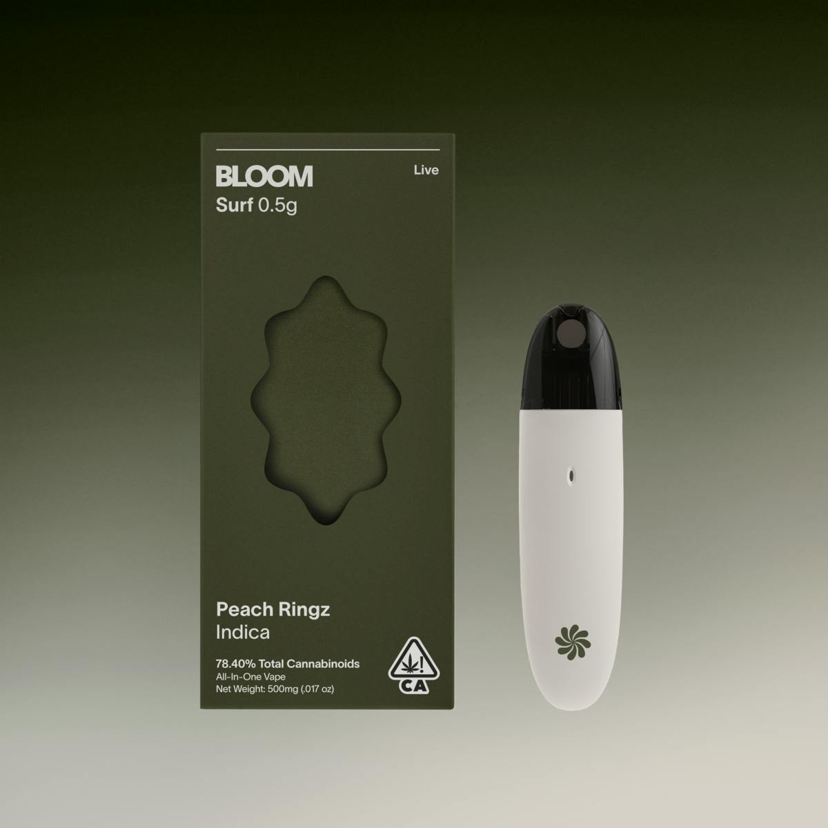 Bloom Live Rosin Surf All-In-One 500mg | Peach Ringz