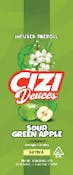 CIZI - SOUR GREEN APPLE .75G INFUSED PRE-ROLL 2-PK