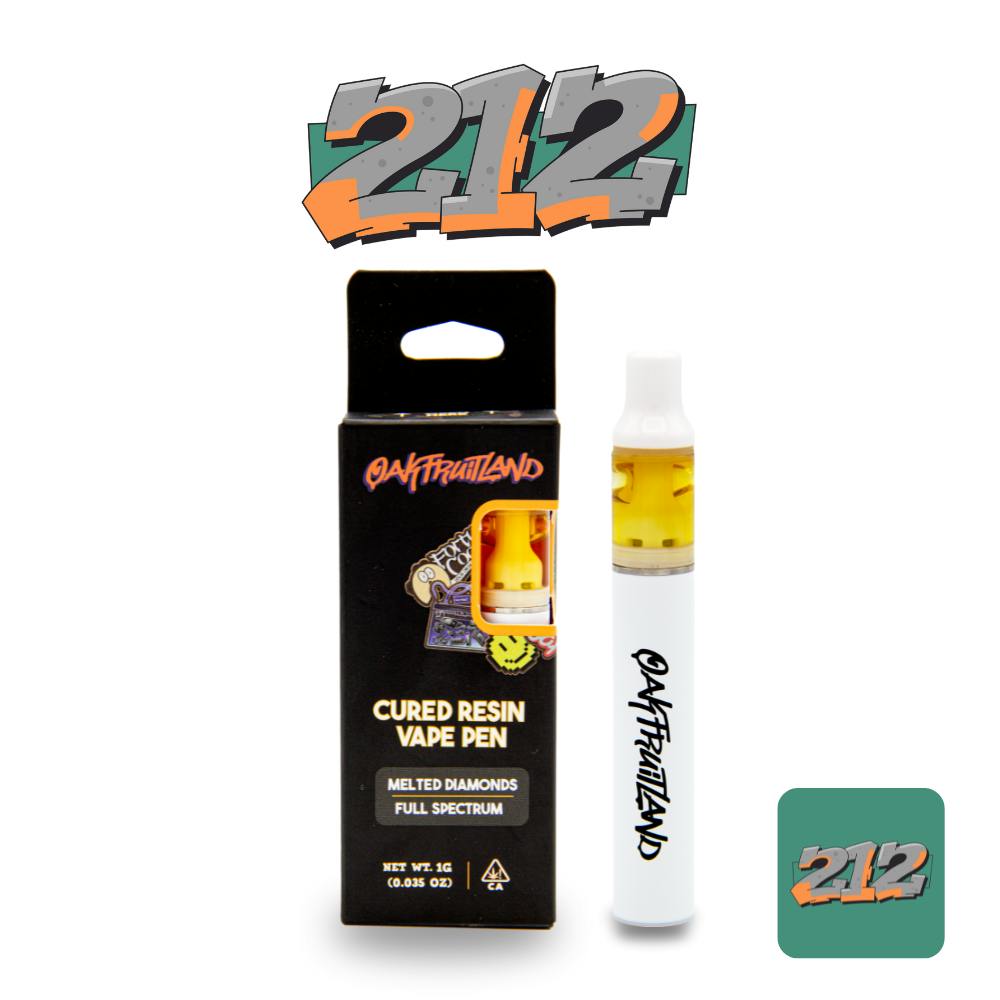 212 AIO Vape 1g - Cured Resin Series - Oakfruitland (OFL)