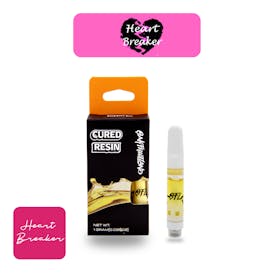 Heart Breaker 510 Cartridge 1g - Cured Resin Series