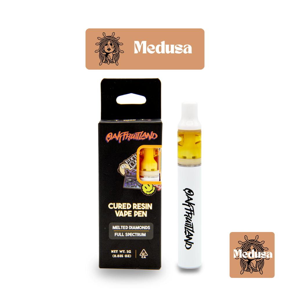 Medusa AIO Vape 1g - Cured Resin Series - Oakfruitland (OFL)