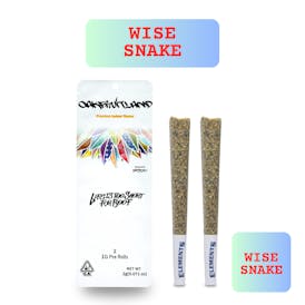 Wise Snake Pre Roll 2g - Dual Pack Series