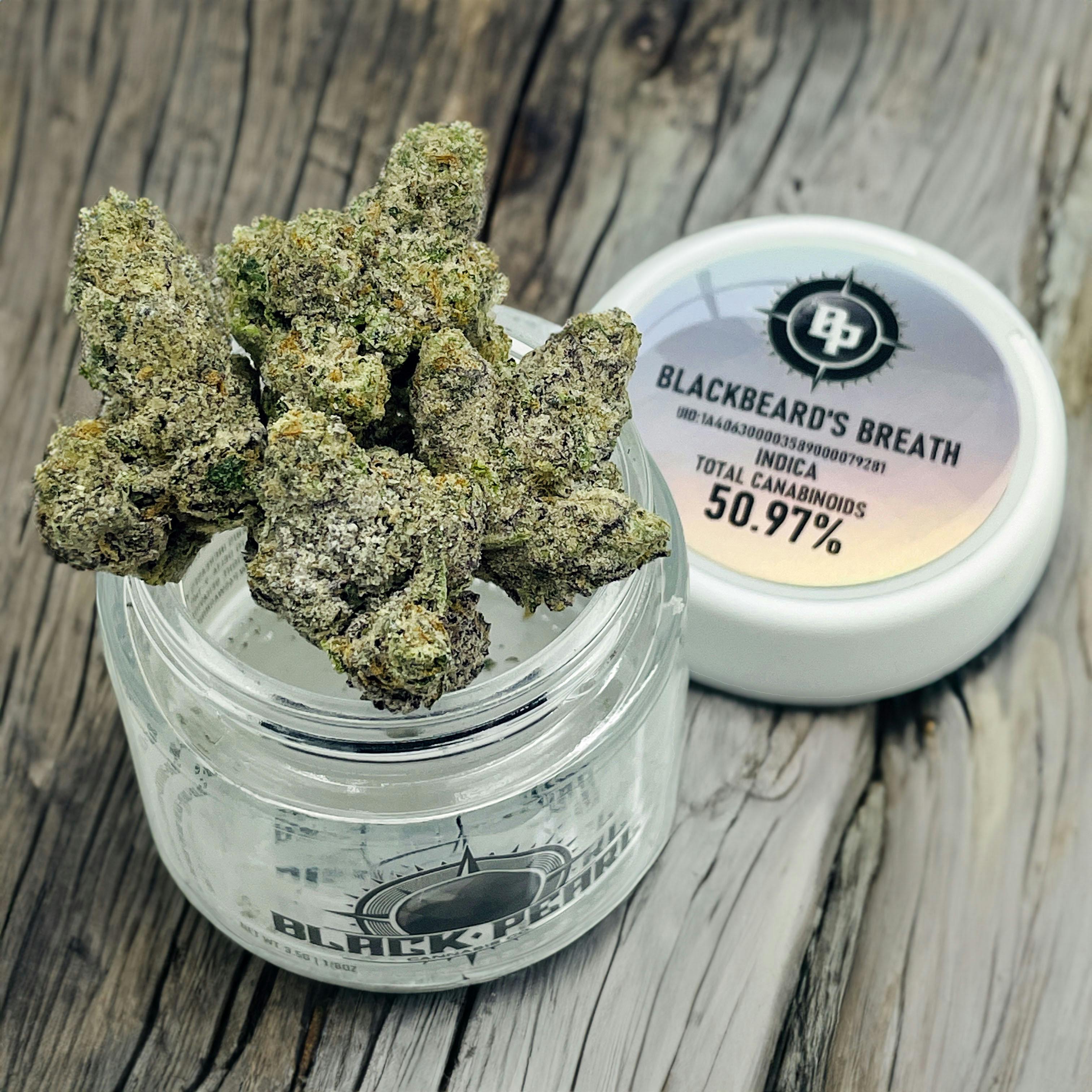 BLACK PEARL - Diamond Coated Indoor - Blackbeard's Breath - 3.5g | 1/8oz