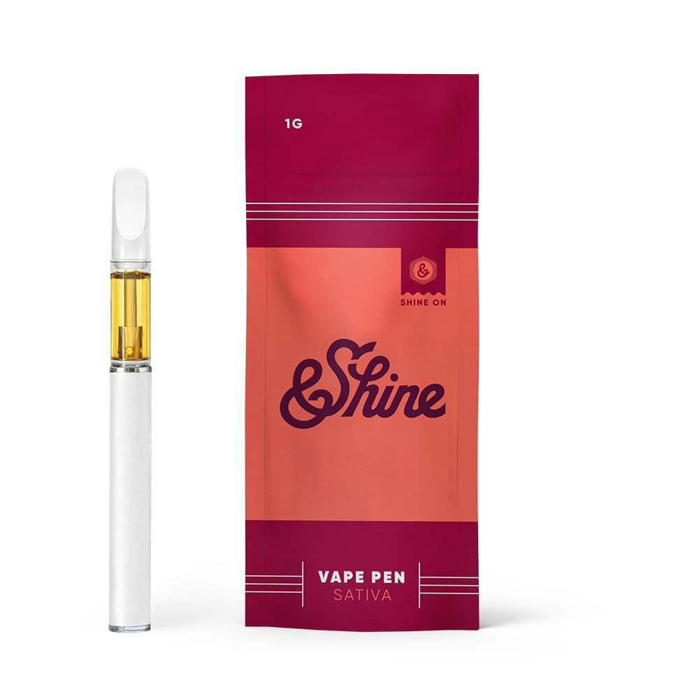 &Shine 1g Disposable - Durban Poison at High Profile of Martinsville Dispensary