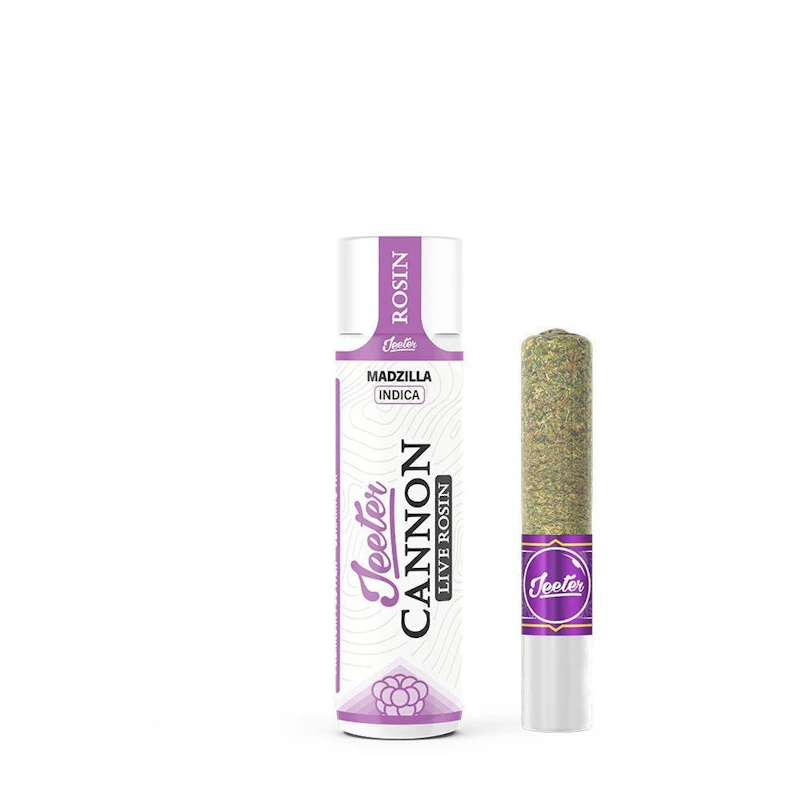 Jeeter Madzilla · Live Rosin Cannon · Infused Joint · 1.3g, Infused Pre-Rolls