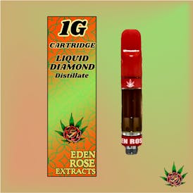 Eden Rose Extracts 1g Distillate Cartridge - Sour Candy (Sativa)
