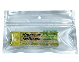 Green Apple Divine Konfections | Indica | 100mg | 10pk