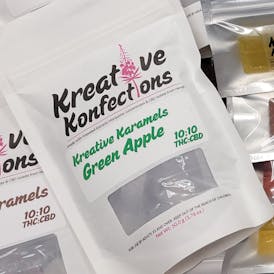Green Apple Kreative Karamels | Hybrid | 100mg | 10pk