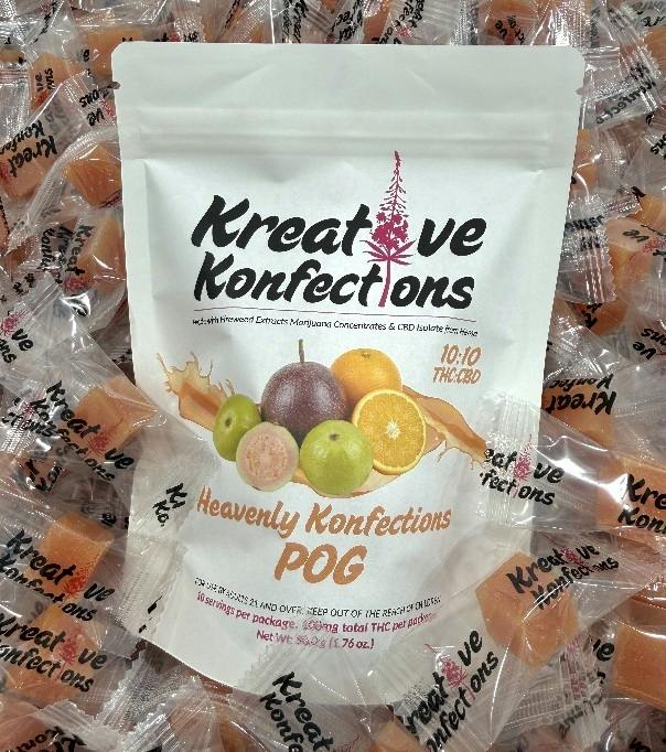 POG Heavenly Konfections | Sativa | 100mg | 10pk