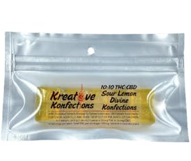Sour Lemon Divine Konfections | Hybrid | 100mg | 10pk