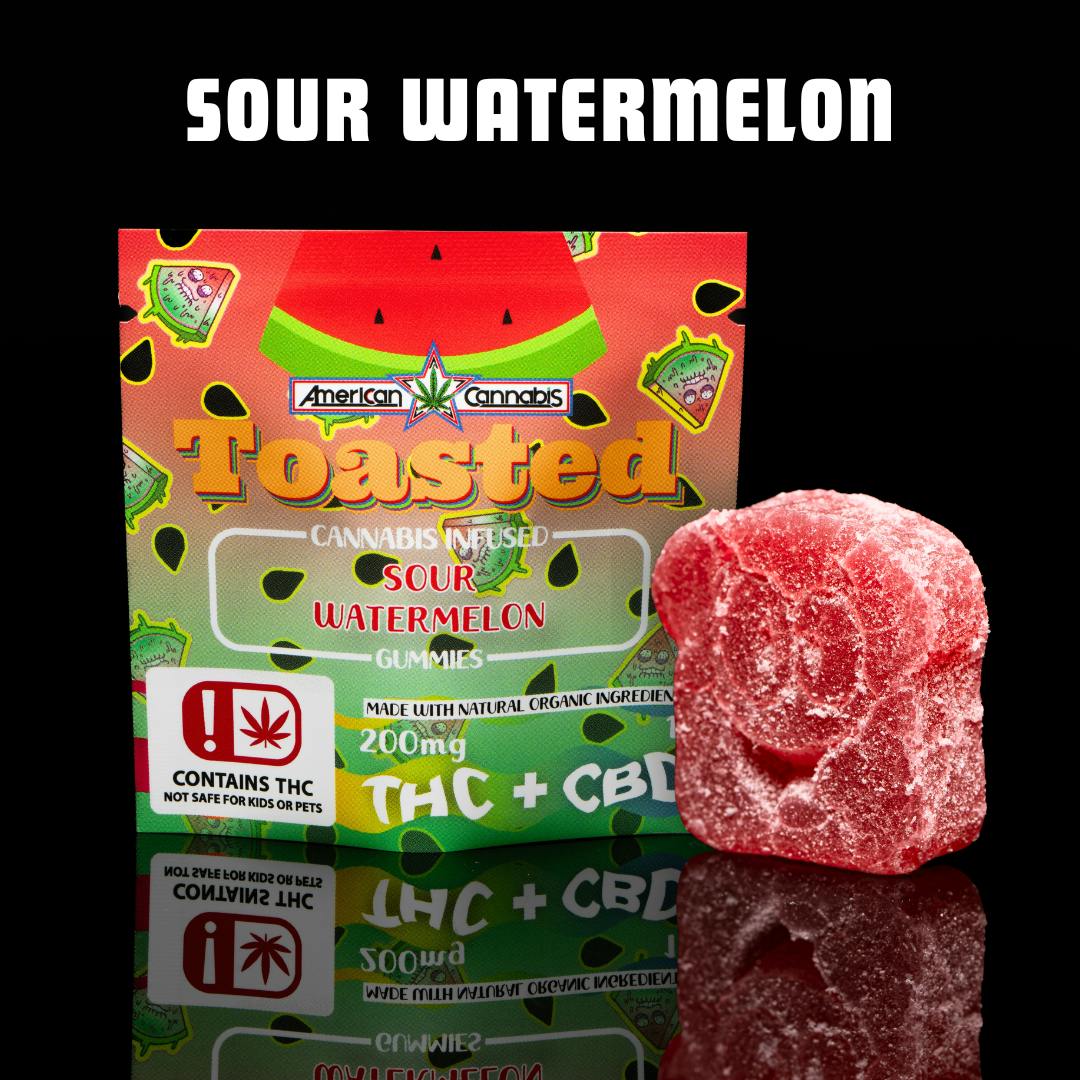 ACC Toasted Gummies Sour Watermelon Single (Hybrid)