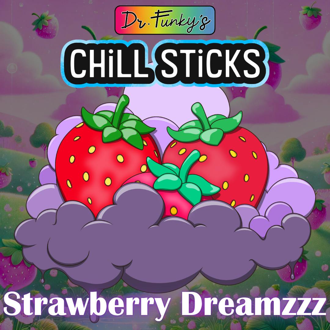 Dr. Funky's Chill Stick Strawberry Dreamzzz CBD/CBN 0.6g (Indica)