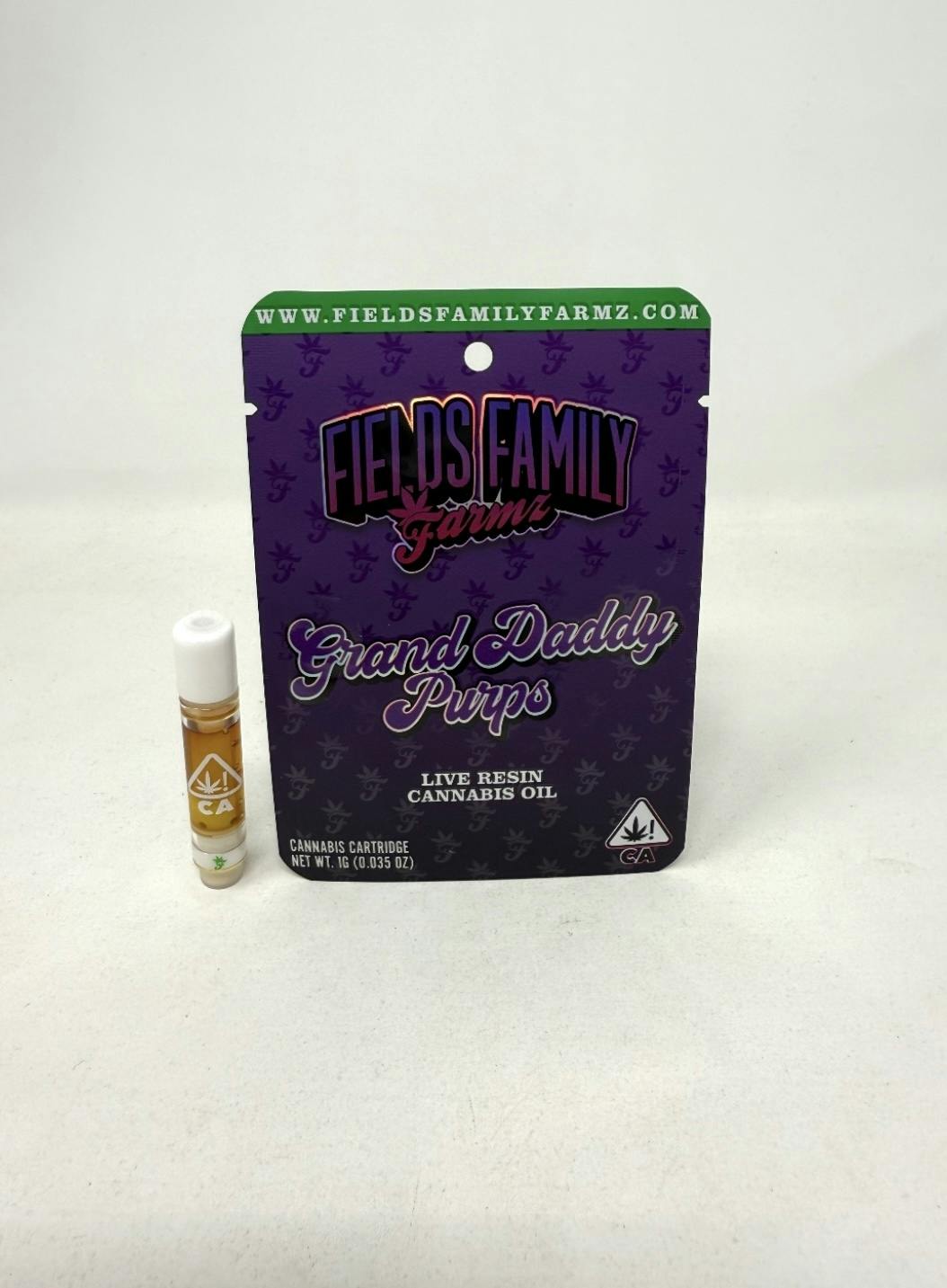 Grand Daddy Purps: Grand Daddy Purps 1g Live Resin Cartridge