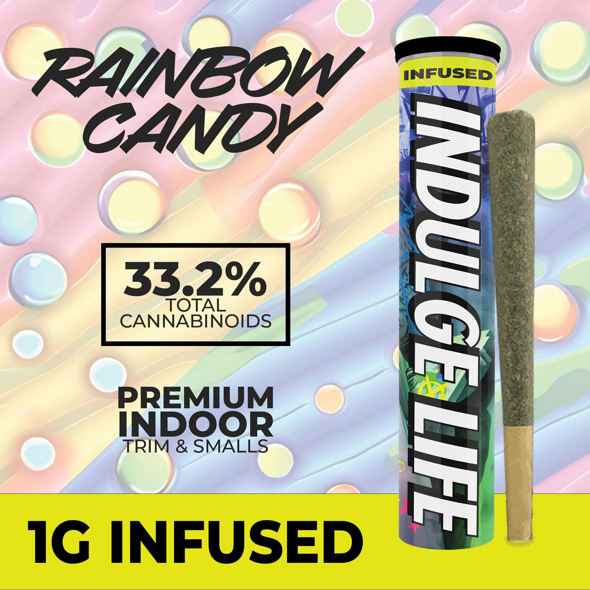Rainbow Candy | Infused Joint | 1g