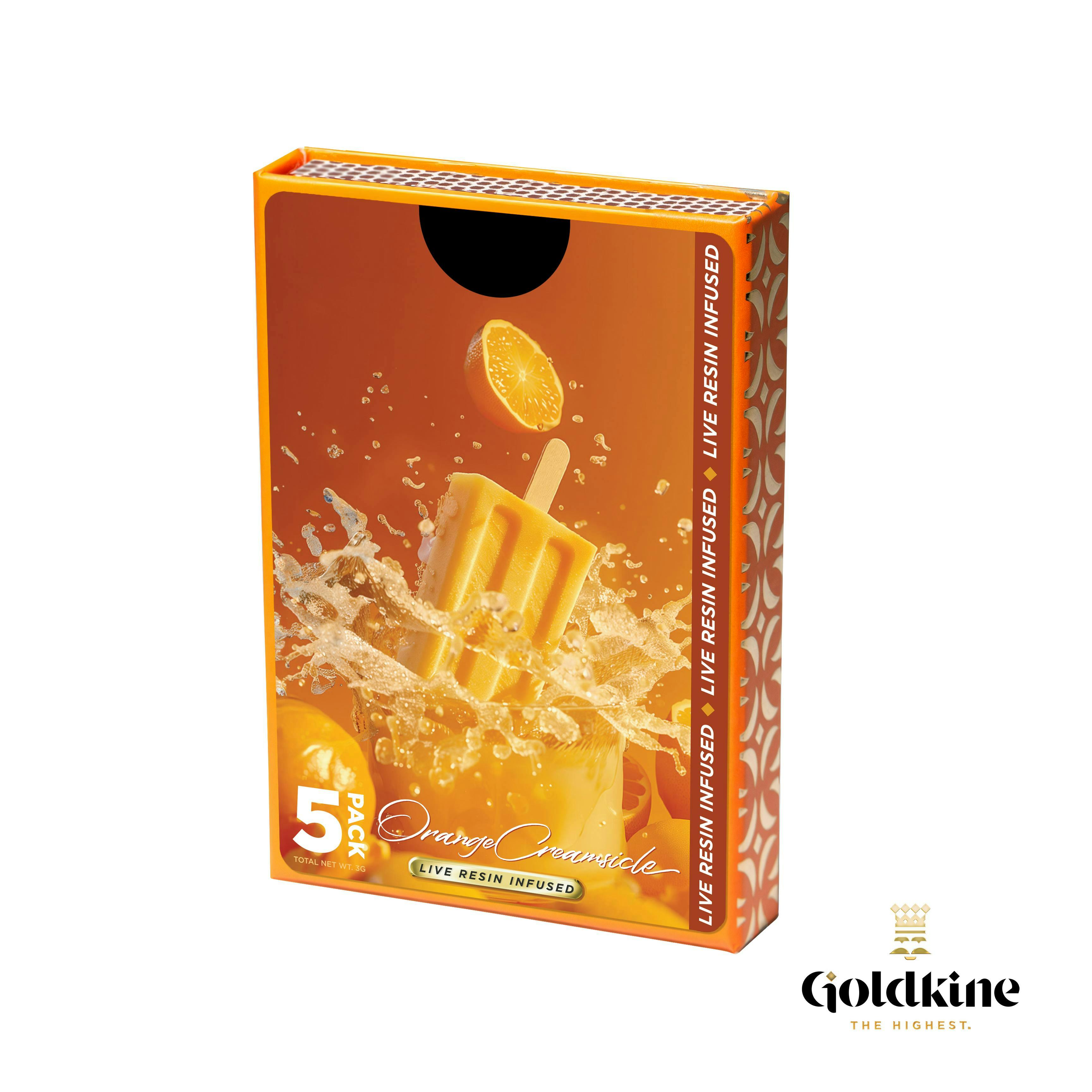 Goldkine 5-Pack Infused | Orange Creamsicle
