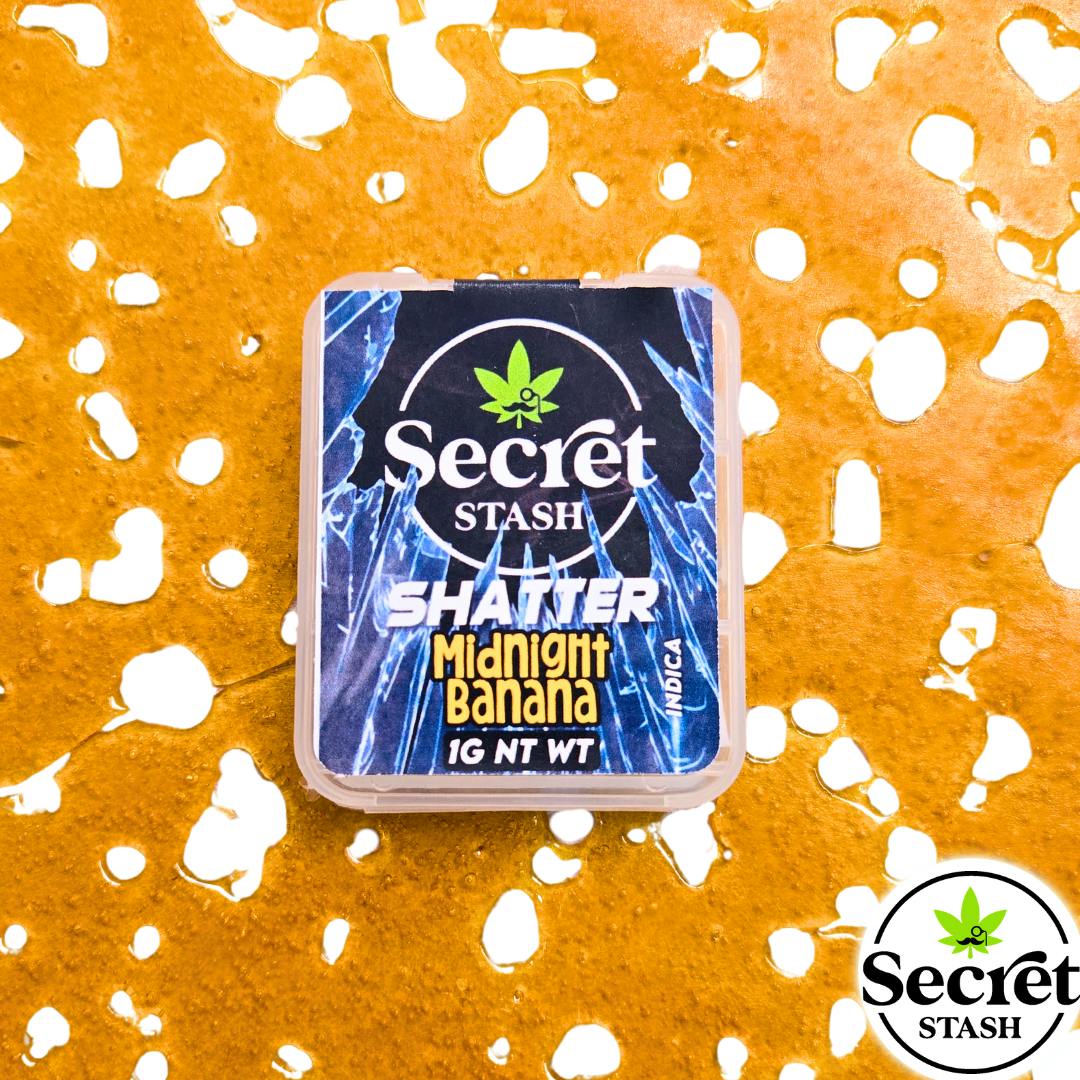Secret Stash | Shatter | Midnight Banana | 1g - Secret Stash