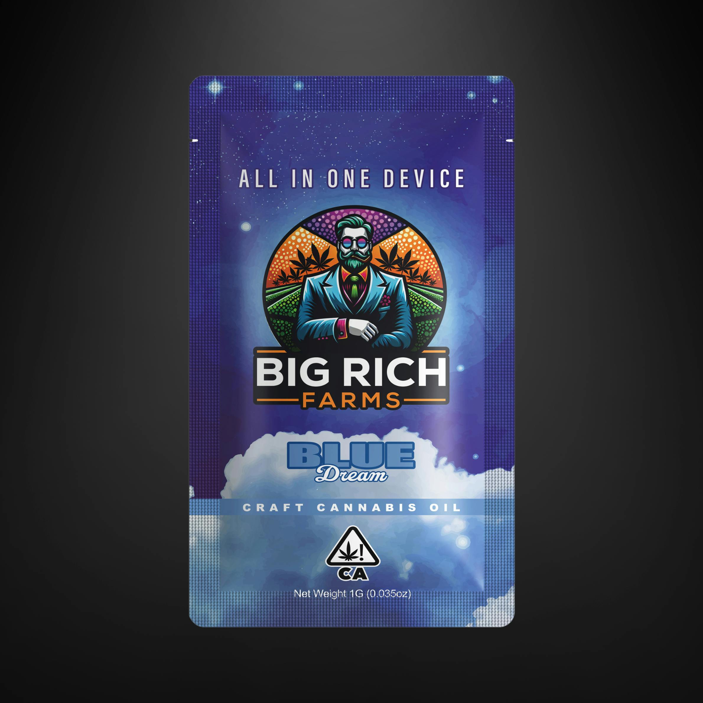 Big Rich | Blue Dream | AIO | 1g - Terp Brands
